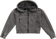Tractr Kids' French Terry Zip-Up Hoodie