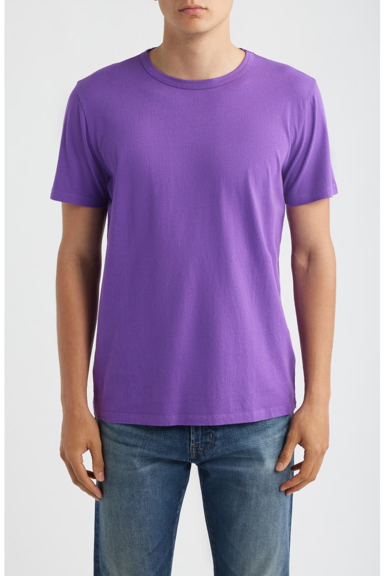 Shop Solid Organic Cotton T-Shirt, Main, color, PURPLE MAGIC