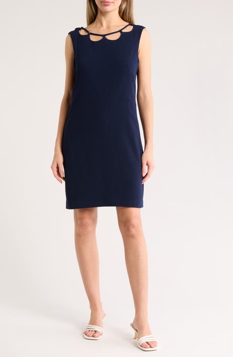 Lizbeth Sleeveless Shift Dress
