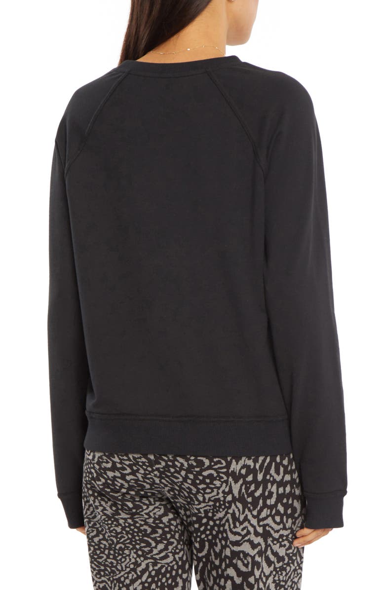 NYDJ Raglan Sleeve Cotton Blend Sweatshirt, Alternate, color,