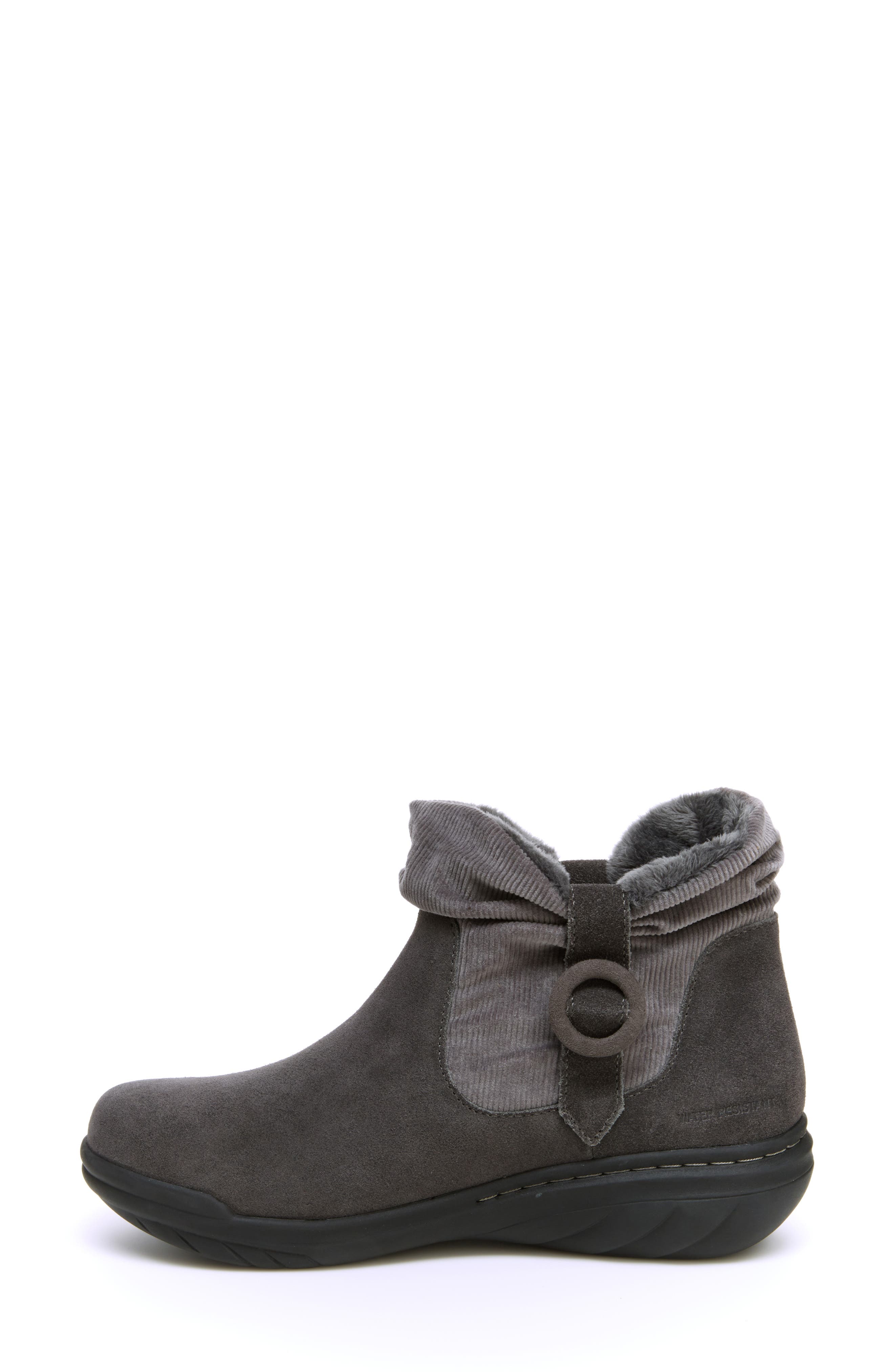 Hickory Faux Fur Lined Bootie, Alternate, color, GREY