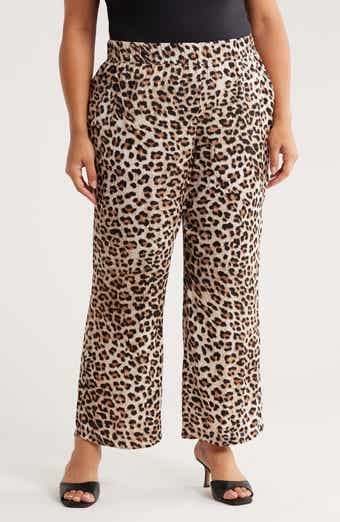 T Tahari Print Wide Leg Pants