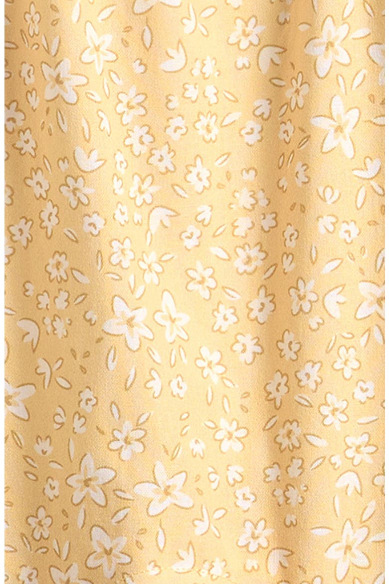 Daffodil Ruffle Organic Cotton Romper, Alternate, color, LIGHT YELLOW