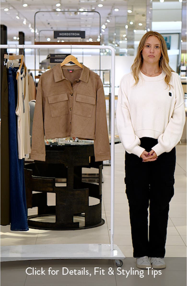 Faux Suede Jacket, sales video thumbnail