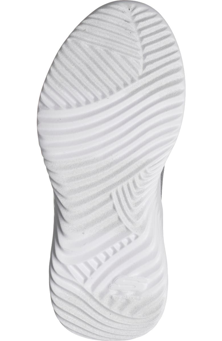 SKECHERS Kids' Slip-Ins Bounder Sneaker, Alternate, color, Grey/ Orange