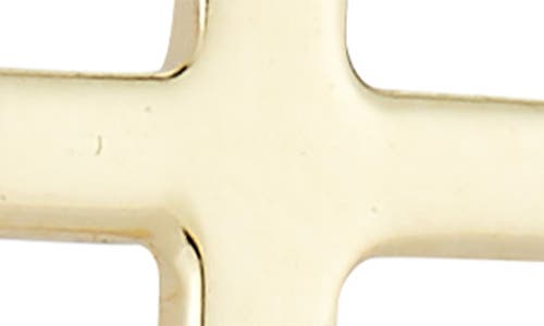 Ember Fine Jewelry Draped Chain Cross Earrings In Gold