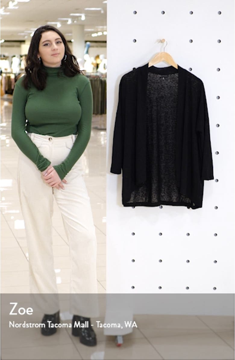 Luann Open Front Cardigan, sales video thumbnail