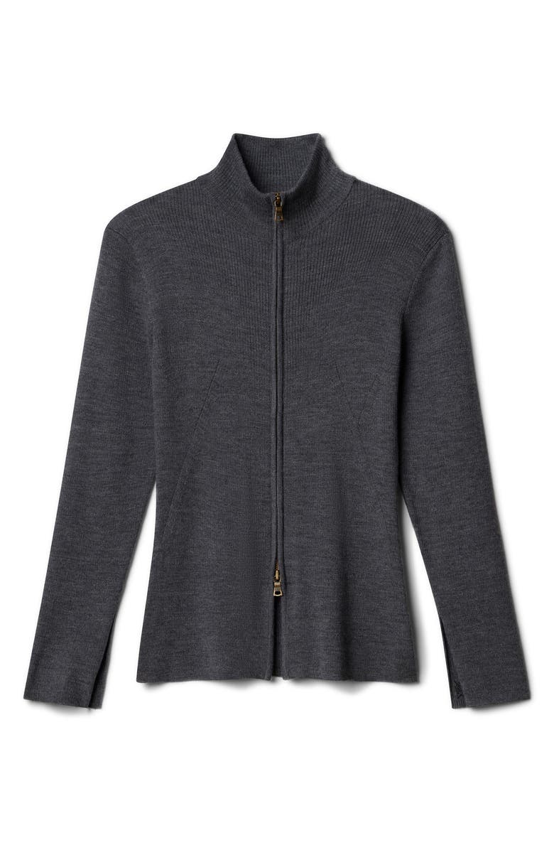 Rhone Porto Rib Zip-Up Cardigan, Alternate, color, 