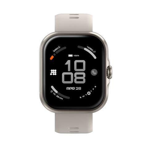 VIVA Lite Smartwatch with Built-in GPS, 1.85 inches AMOLED Display