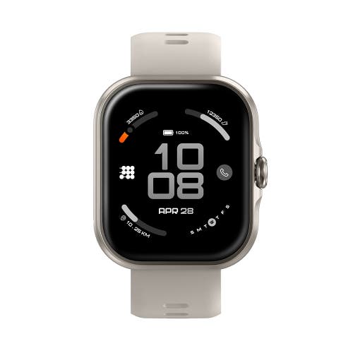 Cubitt Viva Lite Smartwatch With Built-in Gps, 1.85 Inches Amoled Display In Gray
