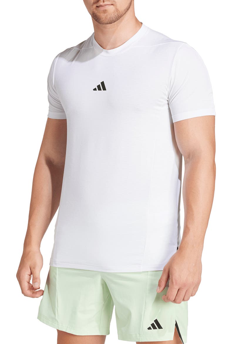 AEROREADY Performance T-Shirt, Main, color, WHITE