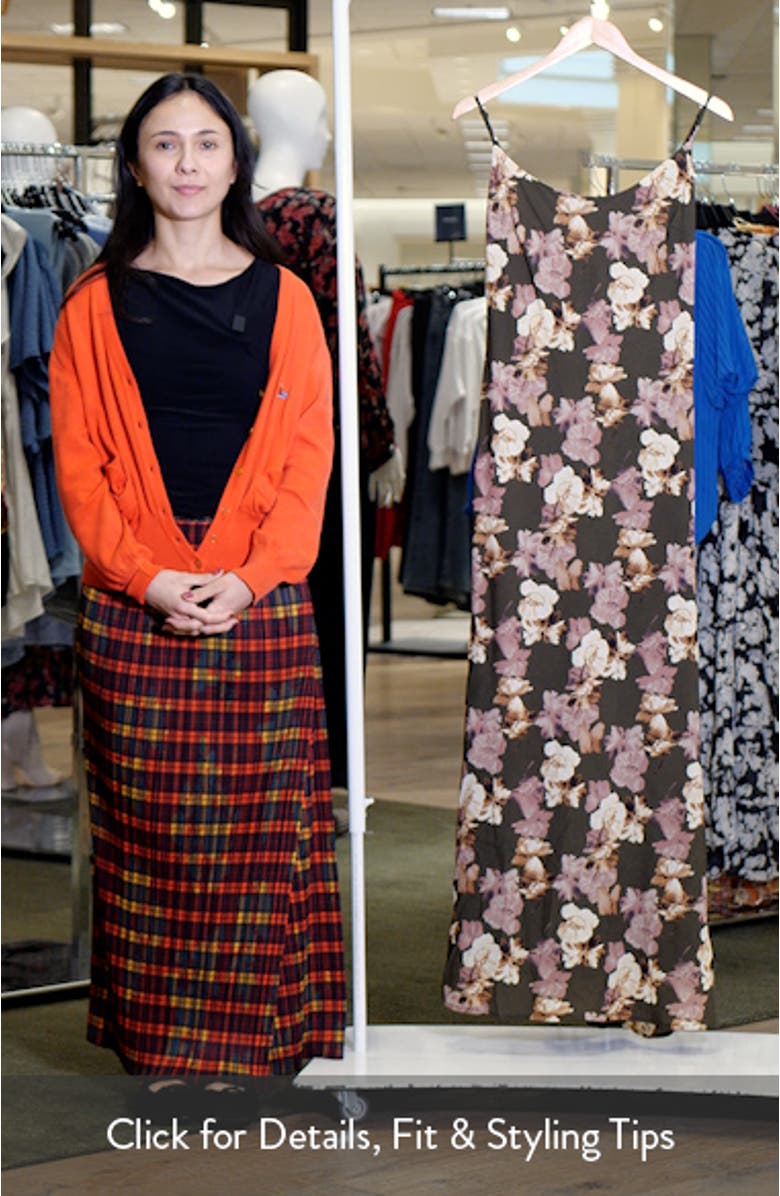 Jamie Floral Maxi Slipdress, sales video thumbnail