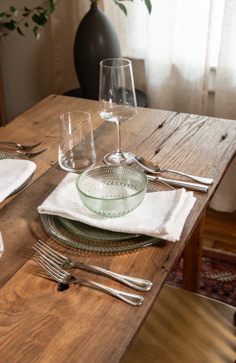 Fortessa Jupiter Set of 4 Dinner Plates, Alternate, color, Sage