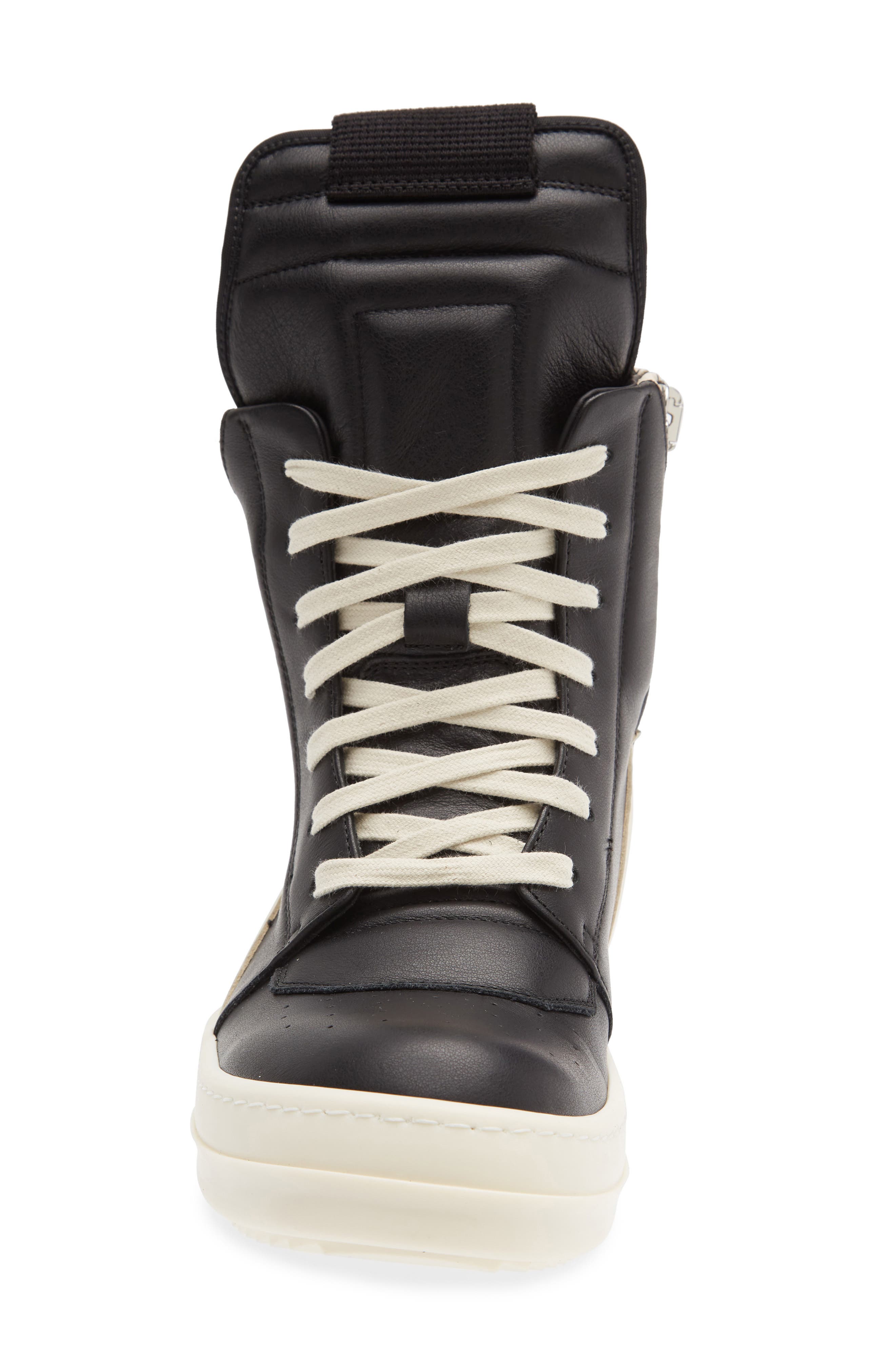 Geobasket High Top Sneaker, Alternate, color, BLACK/ MILK/ MILK