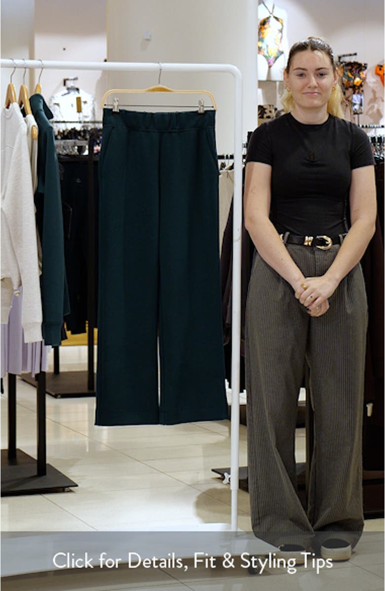 Dreamweave Relaxed Straight Leg Pants, sales video thumbnail