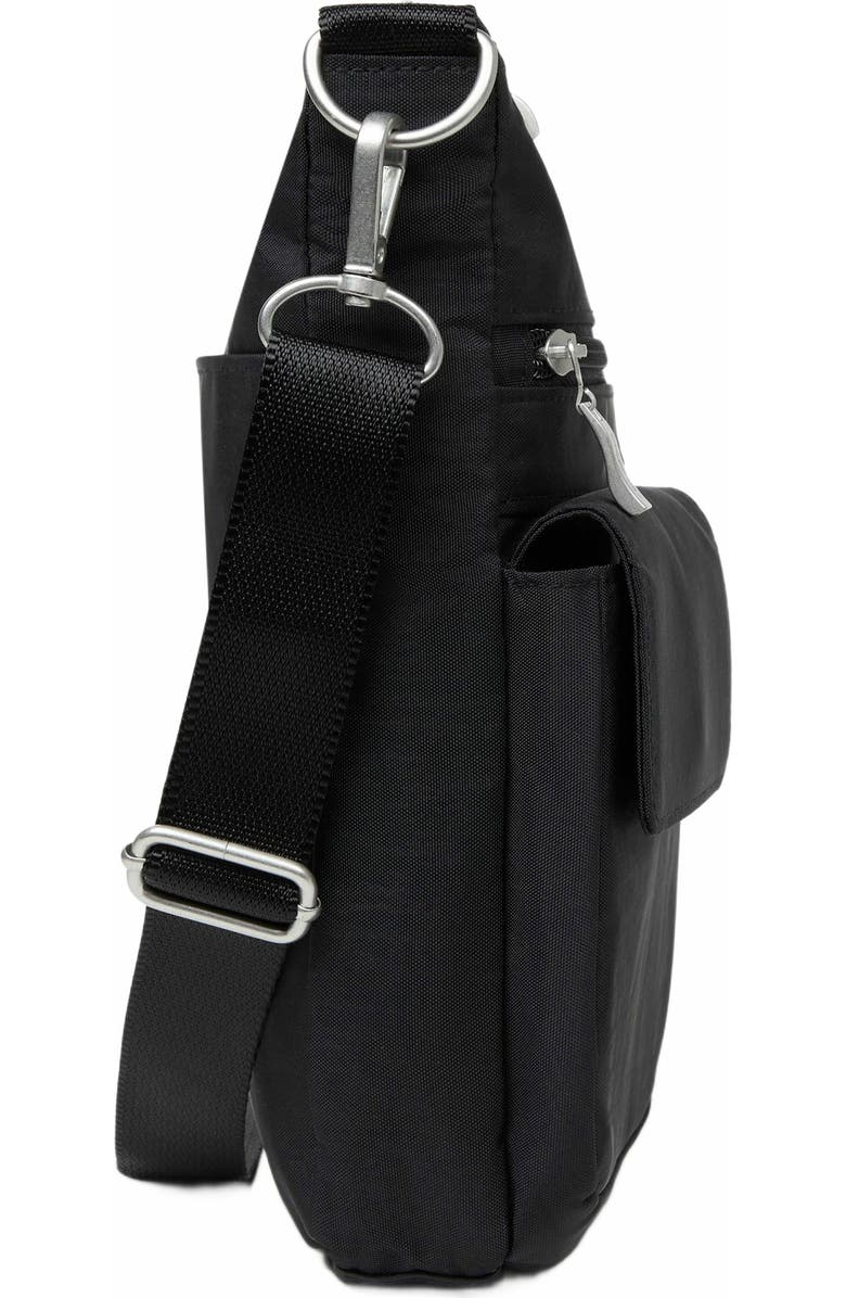 BAGGALLINI Modern Everywhere Slim Crossbody Bag with RFID Wristlet, Alternate, color, Black