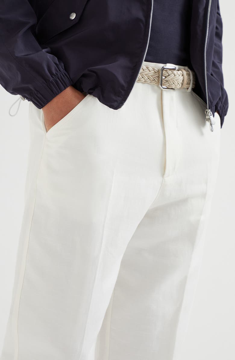 Brunello Cucinelli Leisure fit trousers, Alternate, color, 