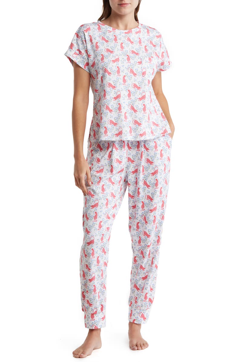 Roller Rabbit Print Cotton Pajamas | Nordstromrack