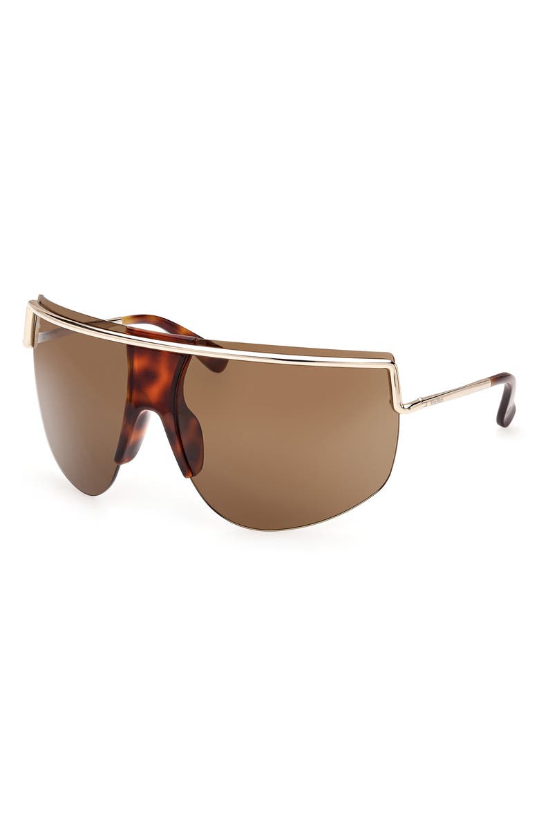 Max Mara 70mm Shield Sunglasses, Alternate, color, 
