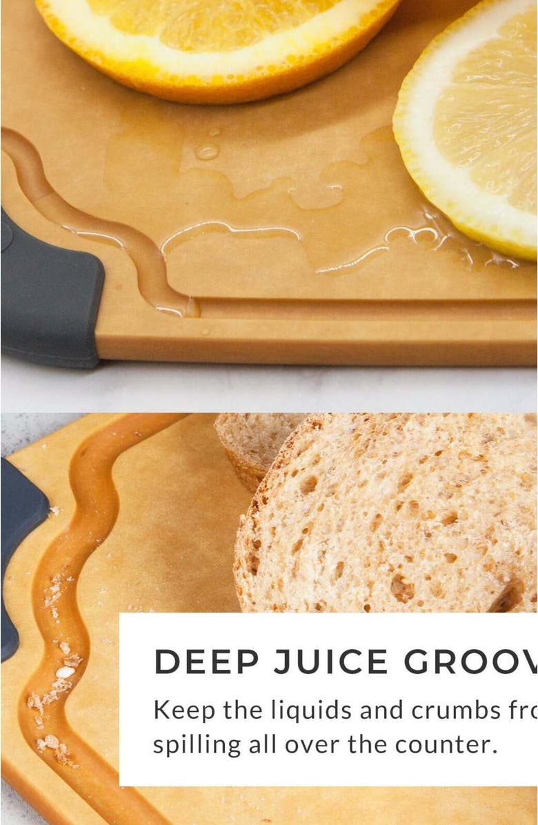 Eli Home Paddle Series Cutting & Serving Board 2-in-1 Set, Alternate, color, NO COLOR