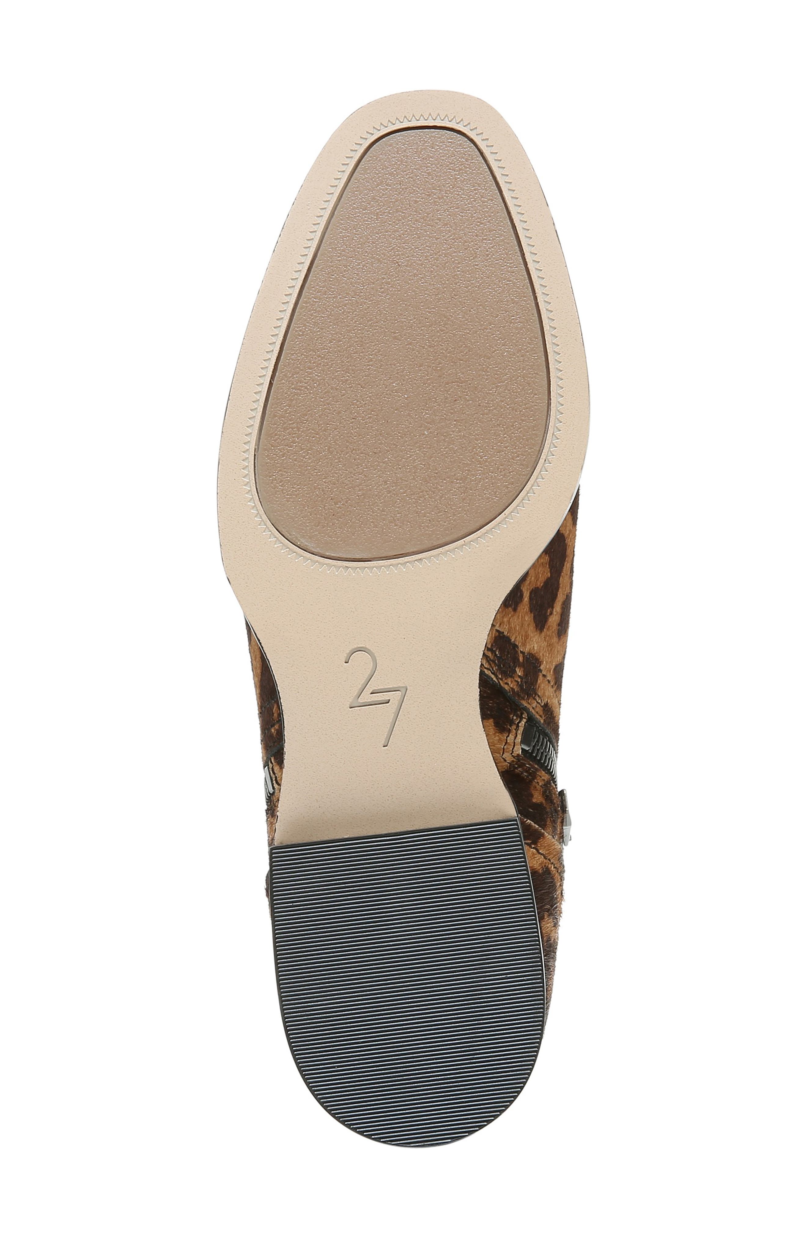 27 Edit Capree Genuine Calf Hair Bootie, Alternate, color, NATURAL/ BROWN CALF HAIR