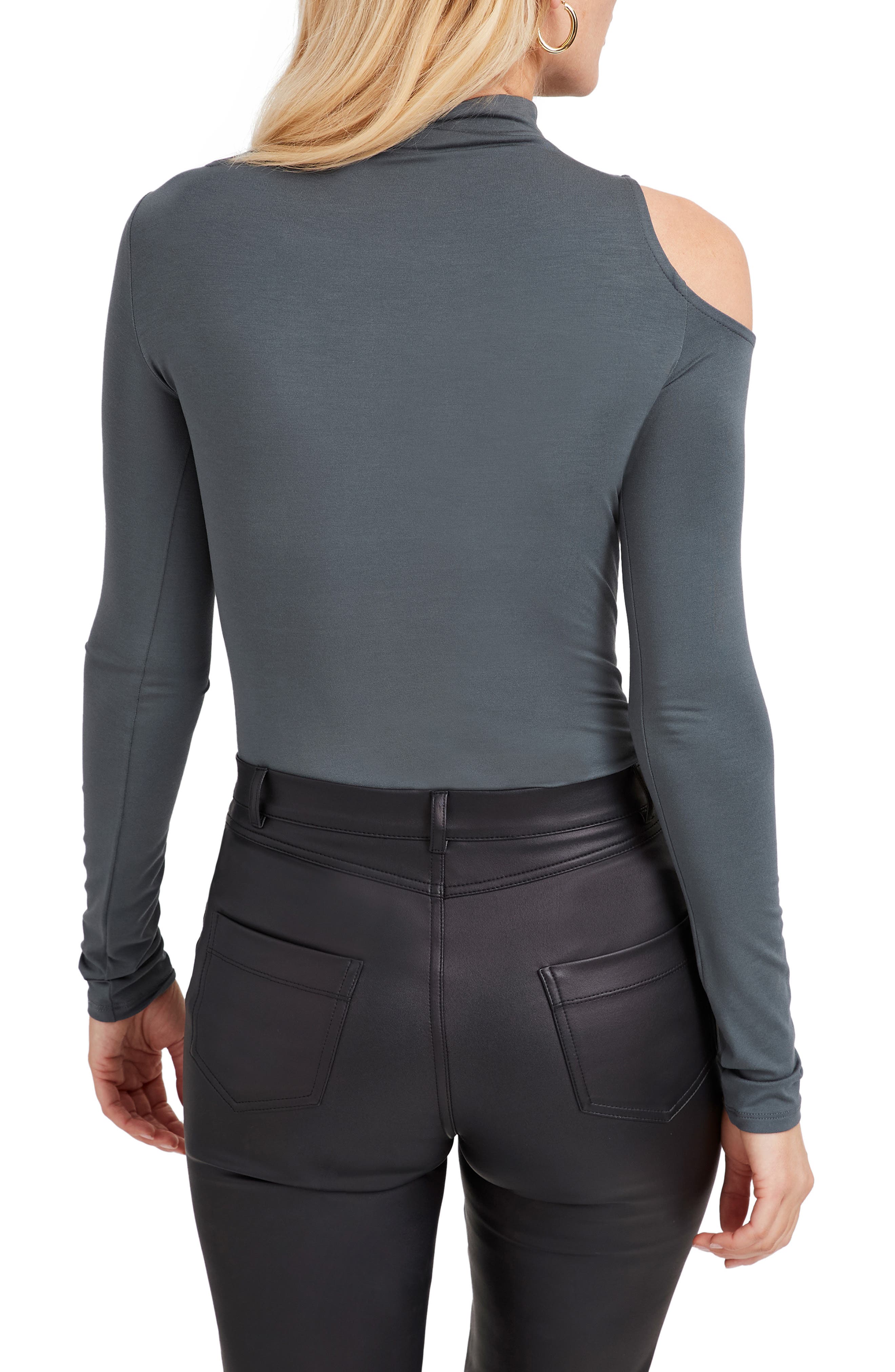 Jones Cutout Mock Neck Top - image 2
