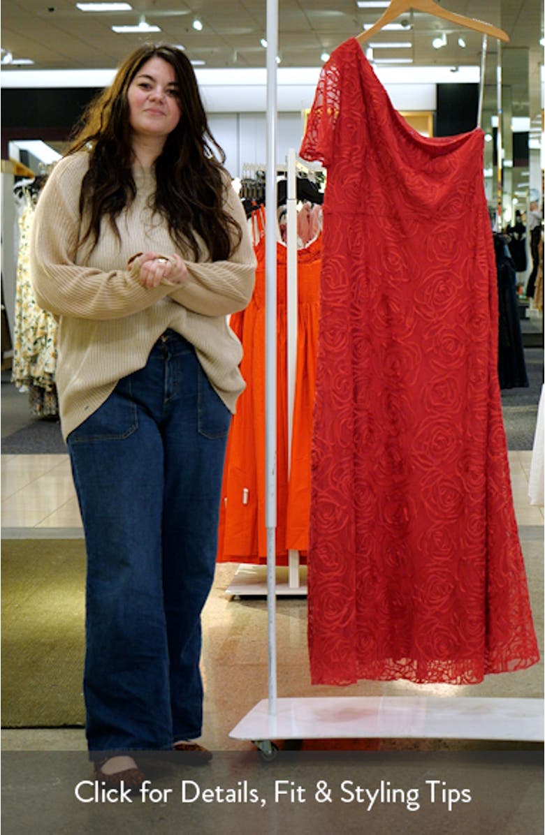 Anastasia Single Flutter Sleeve Gown, sales video thumbnail