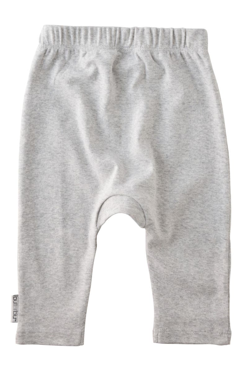 BUTTERBLU Harlowe Organic Cotton Assorted 3-Pack Harem Pants, Alternate, color, Stone