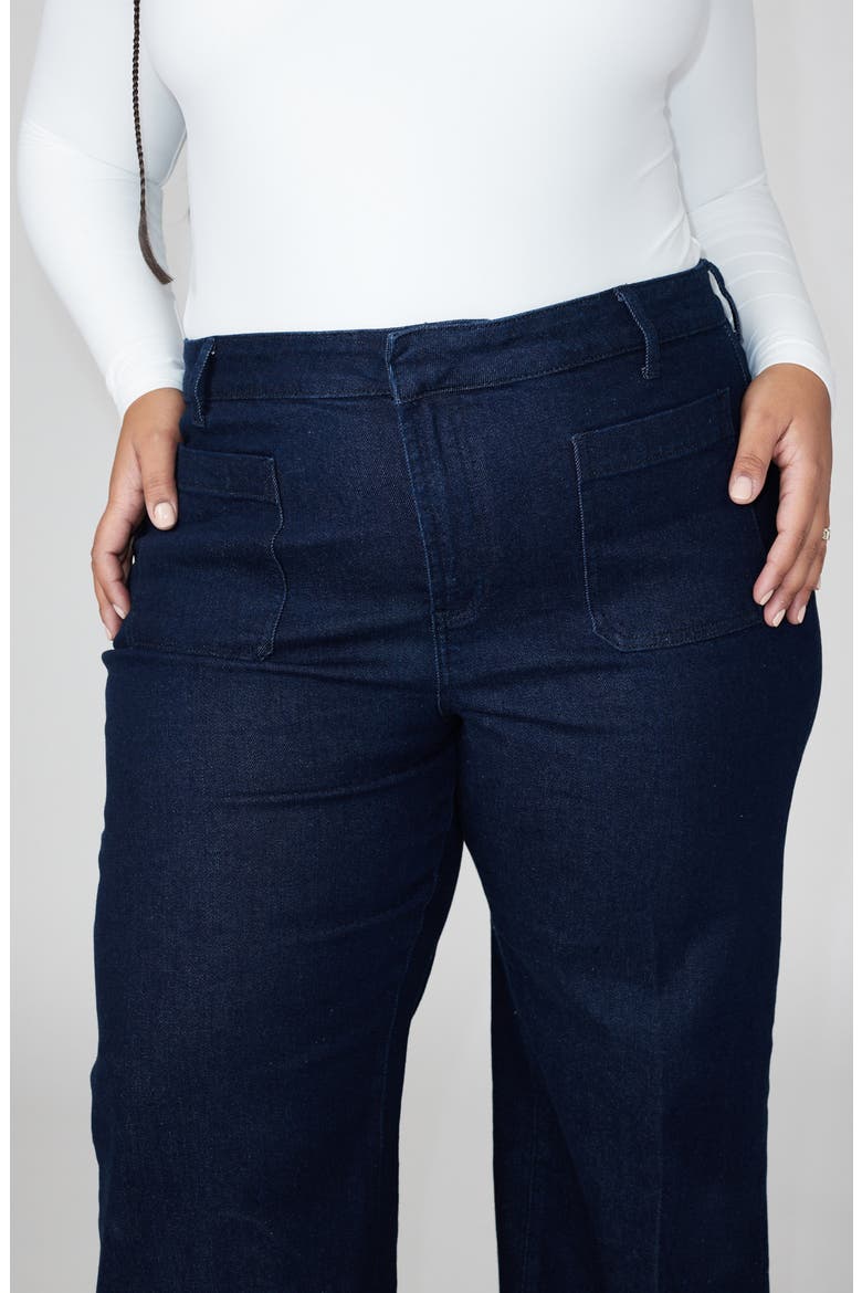 The Trouser Jean, Alternate, color, INDIGO RINSE