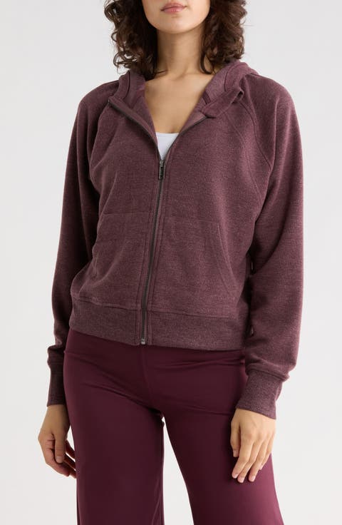 Melody Crop Full Zip Hoodie