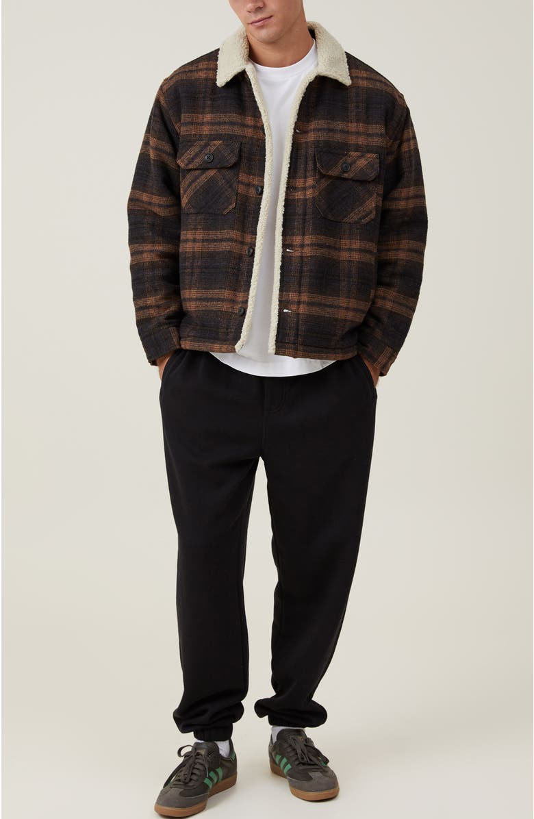 Cotton On Men's Baggy Cuffed Track Pant, Alternate, color, 