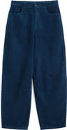 Seasalt Cornwall Avens Organic Cotton Corduroy Crop Barrel Leg Pants