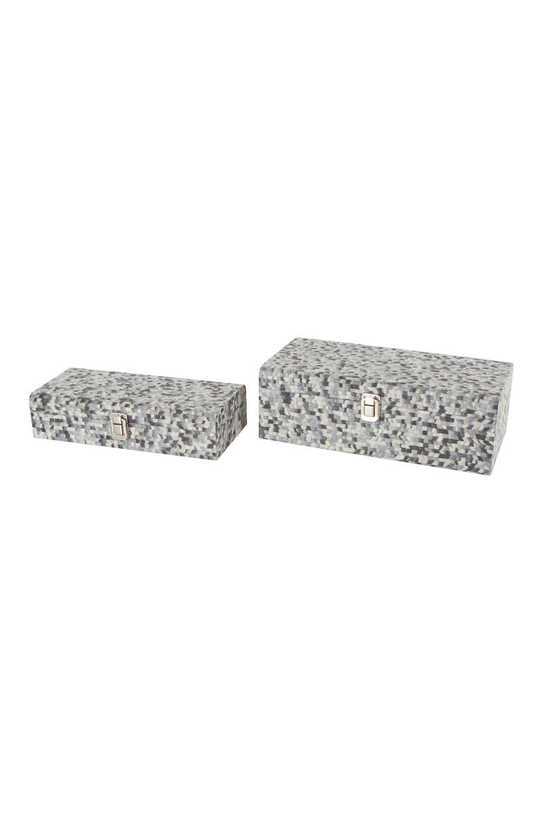 Set of 2 Jewelry Boxes, Main, color, GREY MULTI