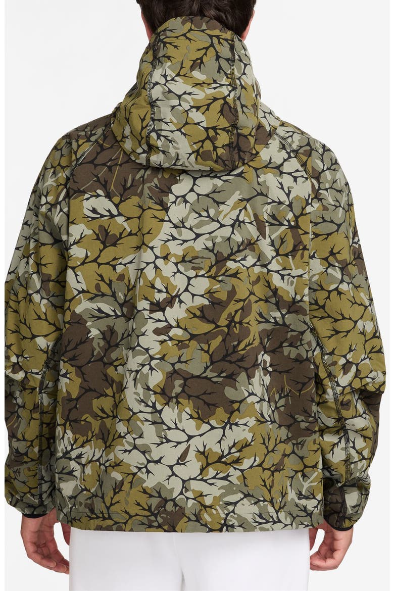 Tech Woven Camo Zip Front Jacket (Men) | Nordstrom