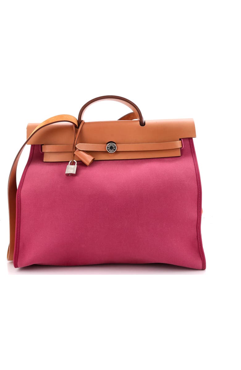 81034712 Herbag Zip Leather and Toile 39, Main, color,