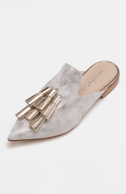 BELLS & BECKS Mirella Pointy Toe Tassel Mule in Gold  product
