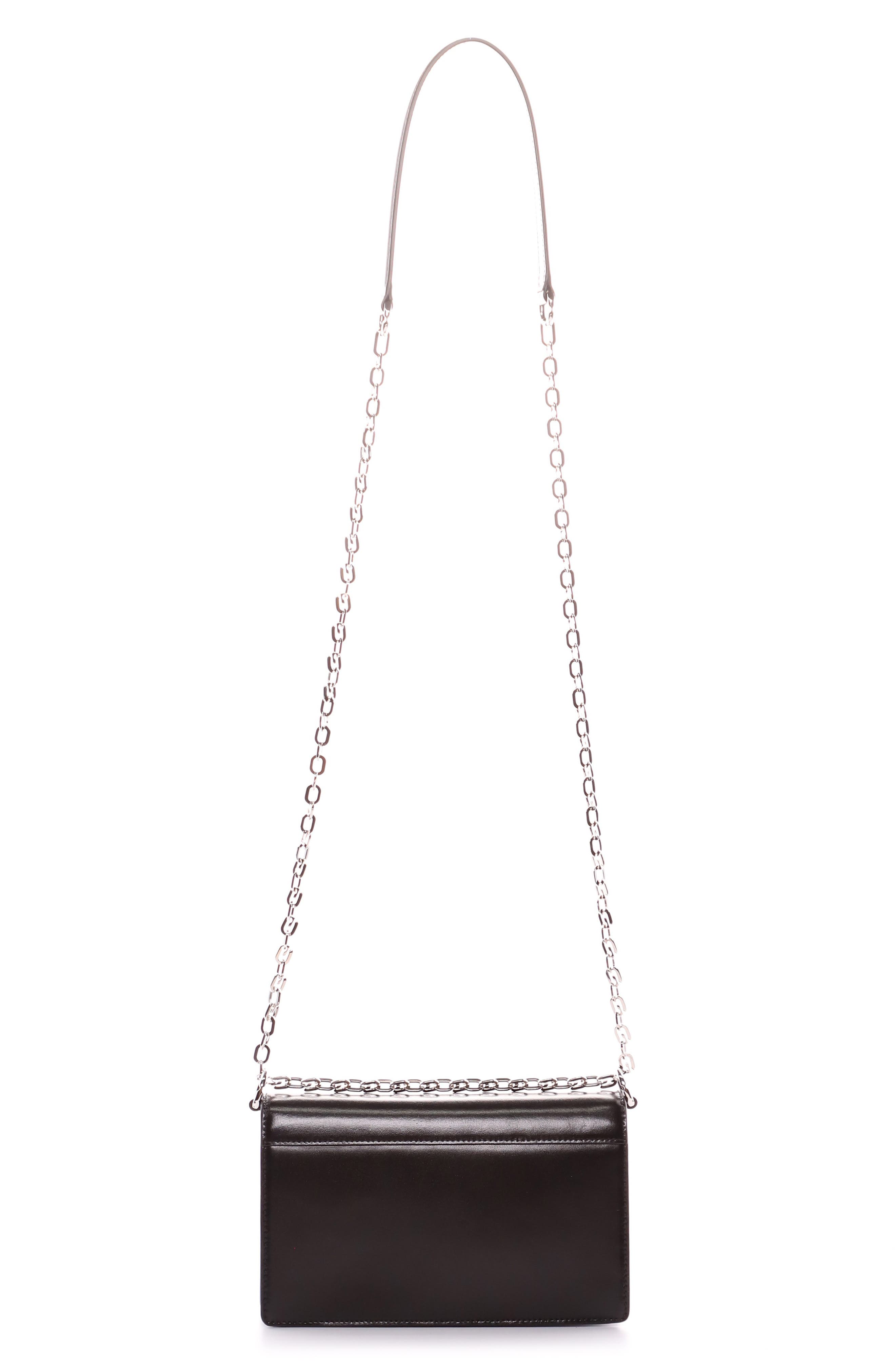 Givenchy Mini 4G Leather Shoulder Bag, Alternate, color, 