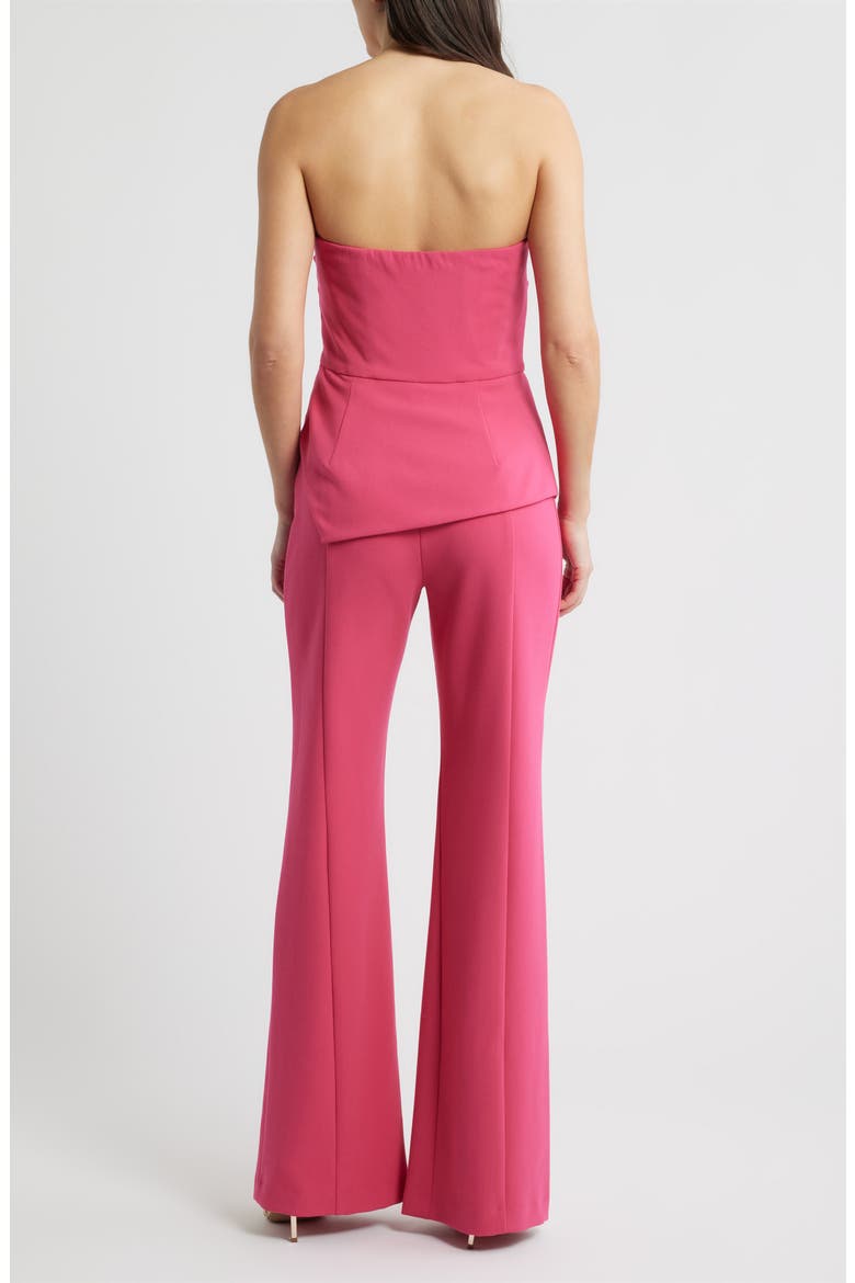 Rockie Strapless Jumpsuit, Alternate, color, FRAMBOISE