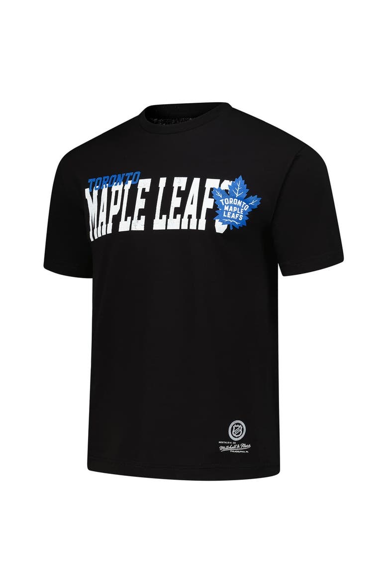 Men's Mitchell & Ness Black Toronto Maple Leafs Home T-Shirt, Alternate, color, Black