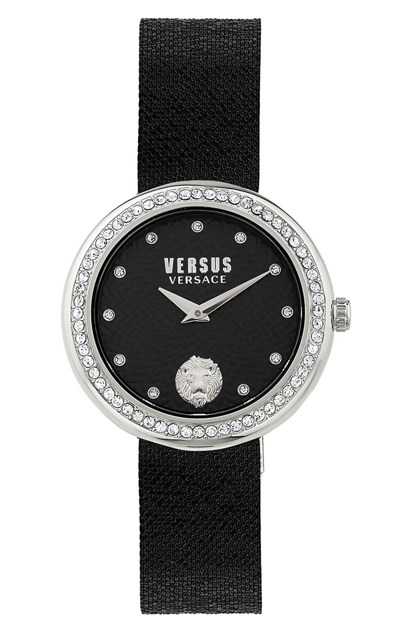 VERSUS Versace Lea Crystal Bracelet Watch, 35mm