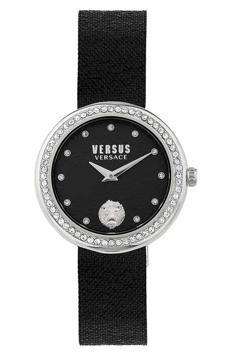 VERSUS Versace Lea Crystal Bracelet Watch, 35mm