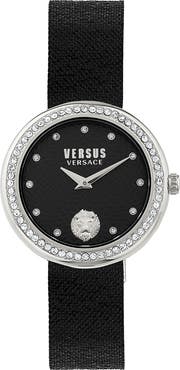 VERSUS Versace Lea Crystal Bracelet Watch, 35mm