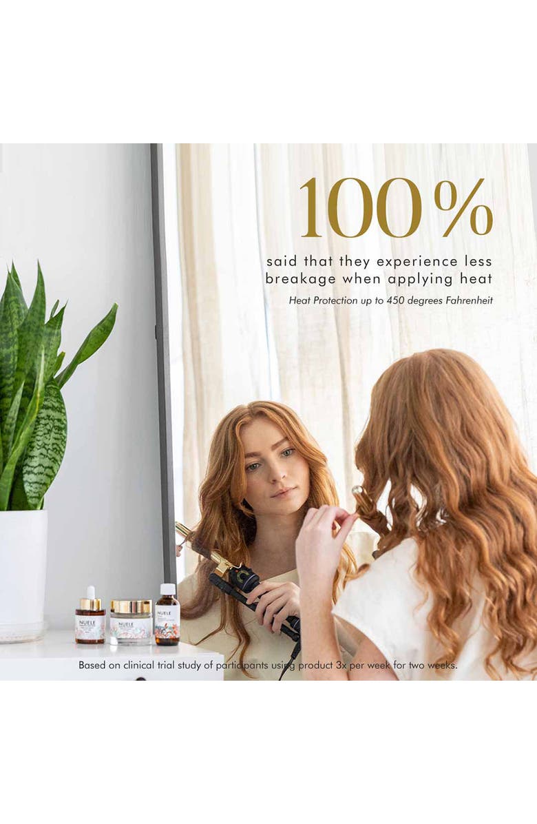 NUELE Moisturizing Hair Serum 2oz - Heat Protectant for All Hair Types, Alternate, color, NO COLOR