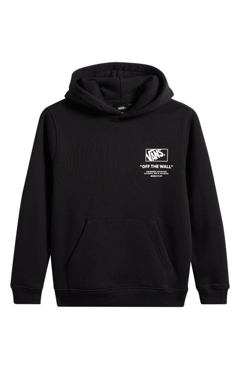 Kids' Stacked Logo Fleece Hoodie