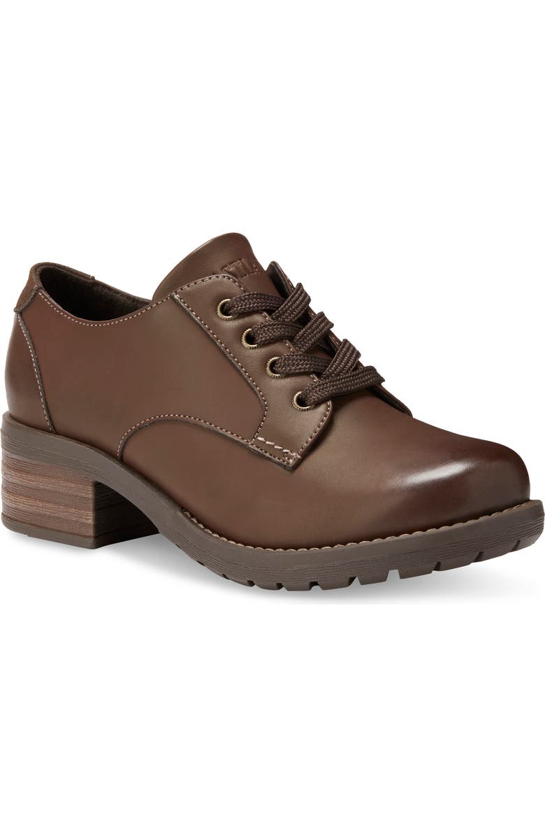 Eastland Trish Plain Toe Derby, Main, color, Brown