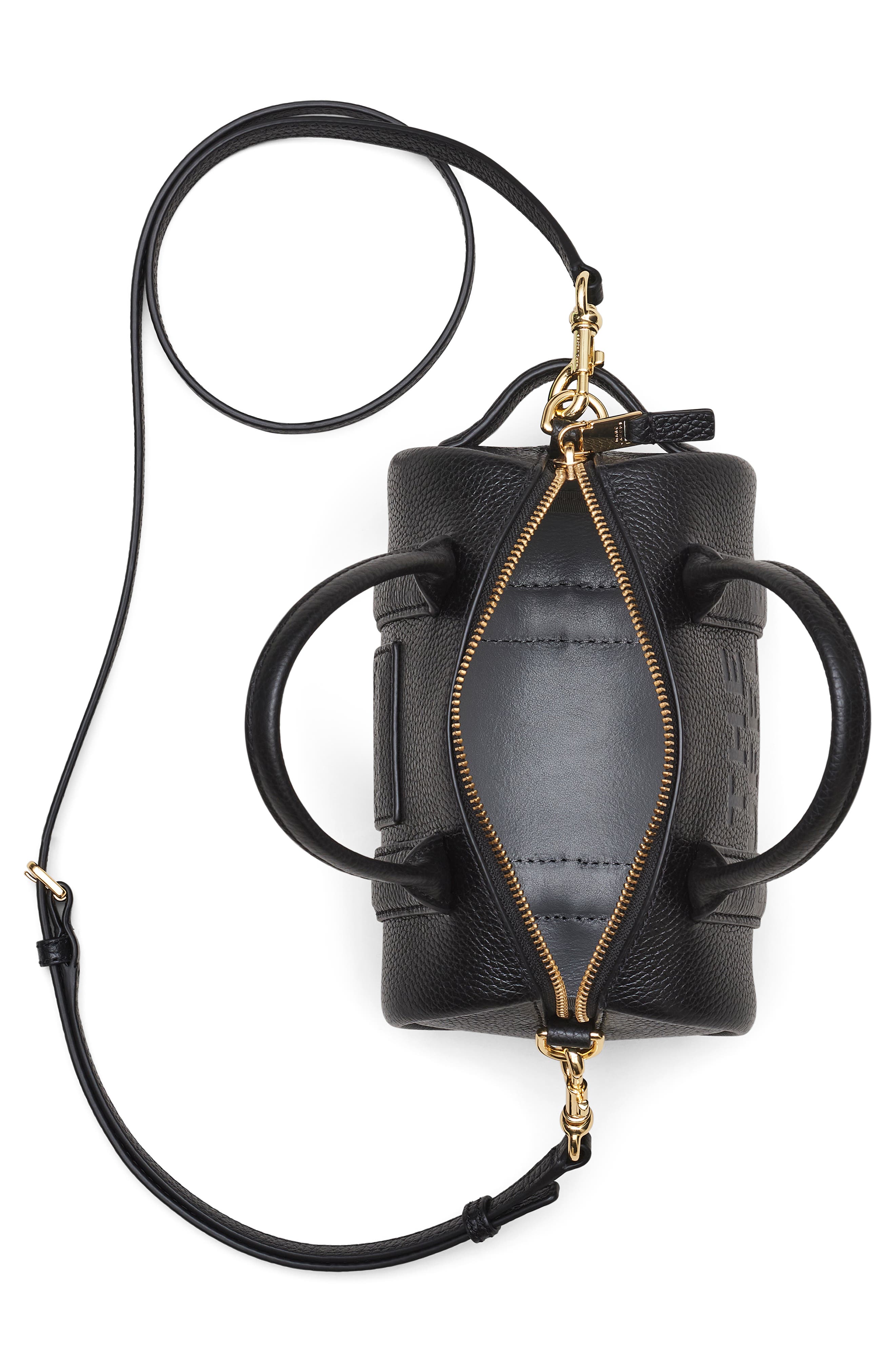 Marc Jacobs The Mini Leather Duffle Bag, Alternate, color, 