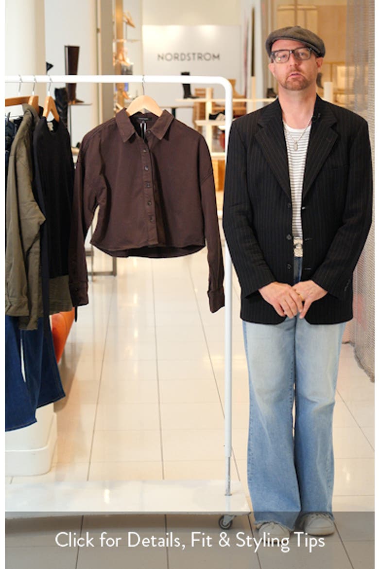 The Crop Ex-Boyfriend Shirt Jacket video