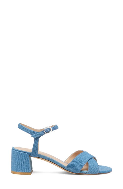 Shop Stuart Weitzman Dayna Ankle Strap Sandal In Washed