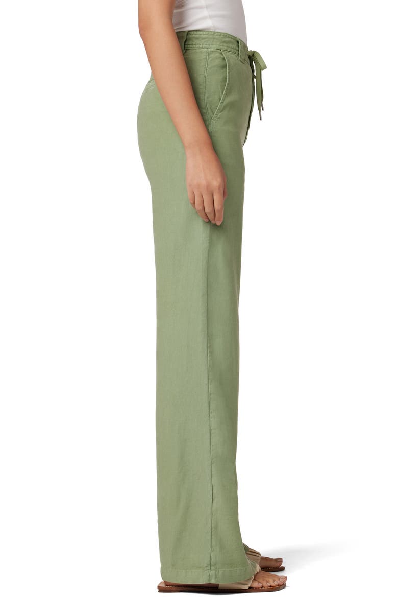 Hudson Jeans Drawstring Wide Leg Trousers, Alternate, color, 