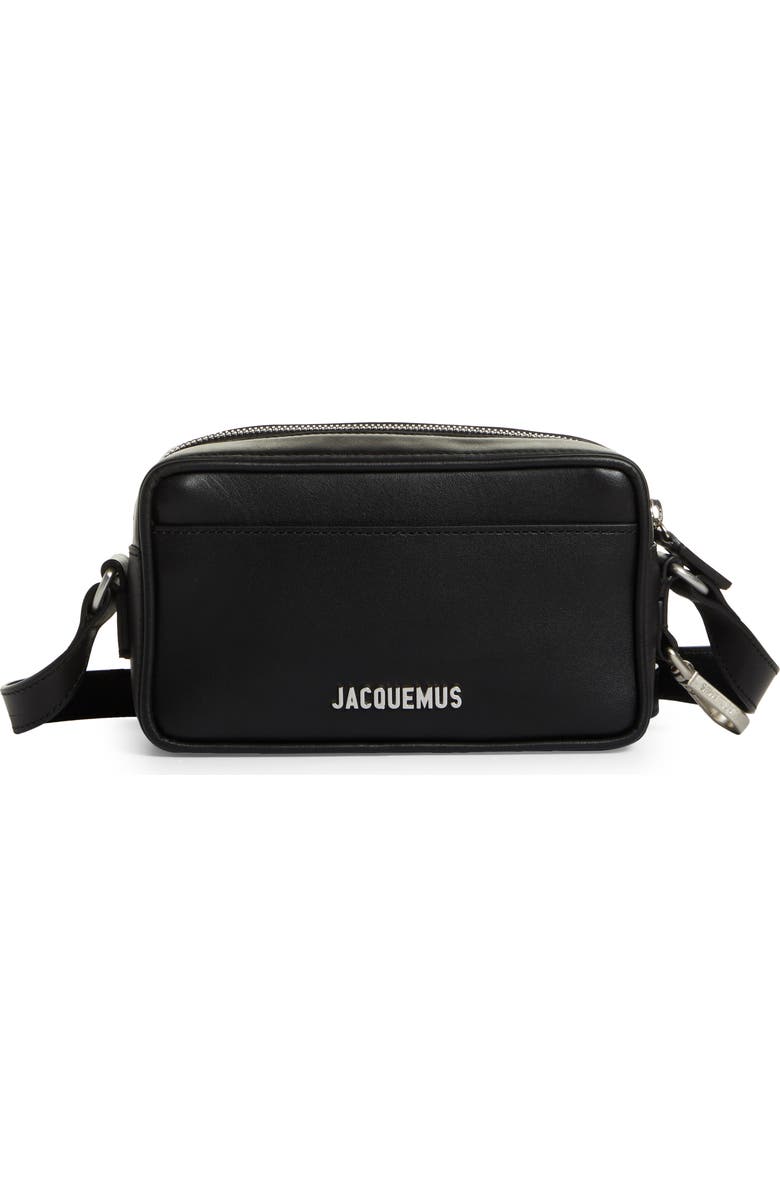 Jacquemus Le Baneto Leather Crossbody Bag, Main, color,